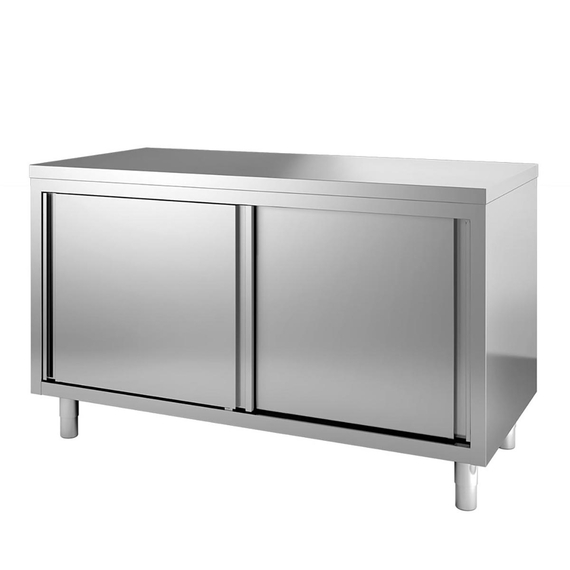 Vaiotec Topline Arbeitsschrank / Schiebetüren zur Durchreiche, 1800 x 700 mm Vaiotec Topline Arbeitsschrank / Schiebetüren zur Durchreiche, 1800 x 700 mm