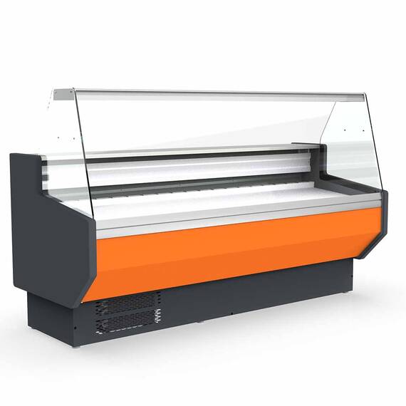 Vaiotec Topline Kühltheke 150 - gerades Frontglas "orange", 1505 x 800 mm Vaiotec Topline Kühltheke 150 - gerades Frontglas "orange", 1505 x 800 mm