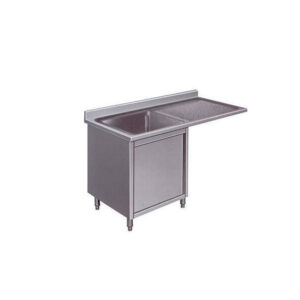 Vaiotec Topline Spülcenter / 1 Becken links mit Flügeltür, 1400 x 700 mm