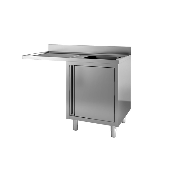Vaiotec Topline Spülcenter / 1 Becken rechts mit Flügeltür, 1200 x 600 mm Vaiotec Topline Spülcenter / 1 Becken rechts mit Flügeltür, 1200 x 600 mm
