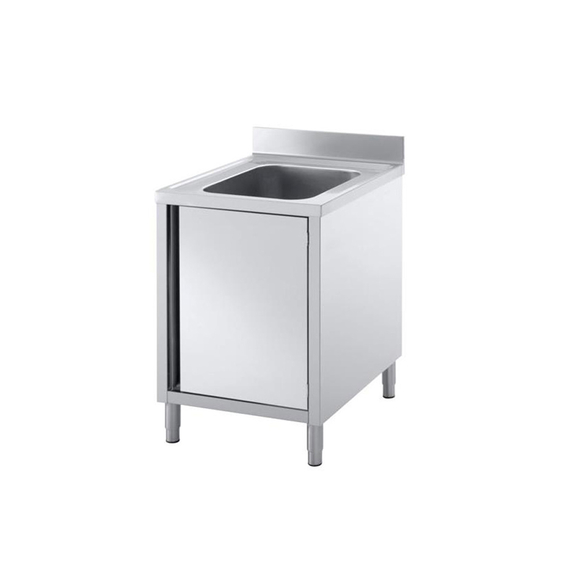 Vaiotec Topline Spülschrank / 1 Becken mit Flügeltür, 600 x 700 mm Vaiotec Topline Spülschrank / 1 Becken mit Flügeltür, 600 x 700 mm