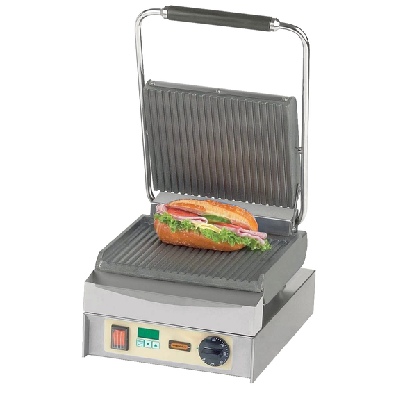 Neumärker Panini Master oben + unten geriffelt, mit Digitaltimer Neumärker Panini Master oben + unten geriffelt, mit Digitaltimer