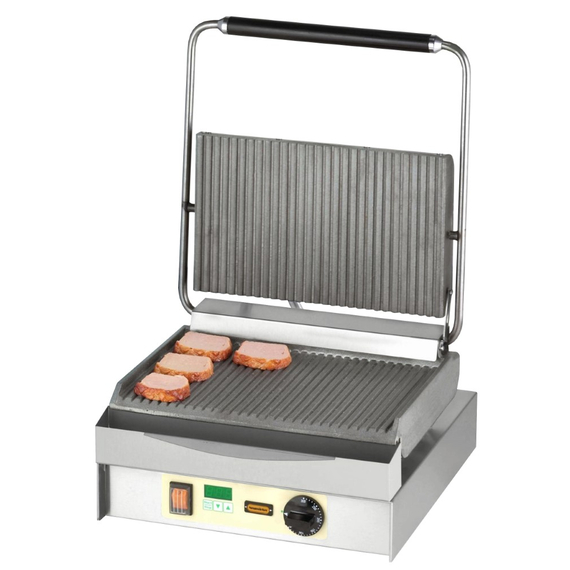 Neumärker Chopper-Grill oben + unten geriffelt, mit Digitaltimer Neumärker Chopper-Grill oben + unten geriffelt, mit Digitaltimer