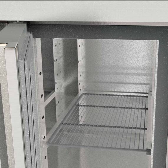 Vaiotec Topline Tiefkühltisch / 3-fach GN1/1 mit 2 Schubladen / 2 Türen, 1795 x 700 mm 2 Vaiotec Topline Tiefkühltisch / 3-fach GN1/1 mit 2 Schubladen / 2 Türen, 1795 x 700 mm