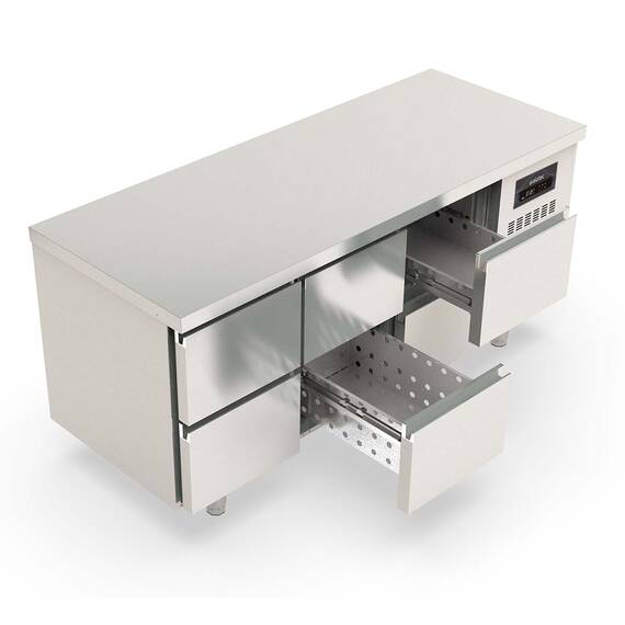 Vaiotec Topline Tiefkühltisch / 3-fach GN1/1 mit 6 Schubladen, 1795 x 700 mm 1 Vaiotec Topline Tiefkühltisch / 3-fach GN1/1 mit 6 Schubladen, 1795 x 700 mm
