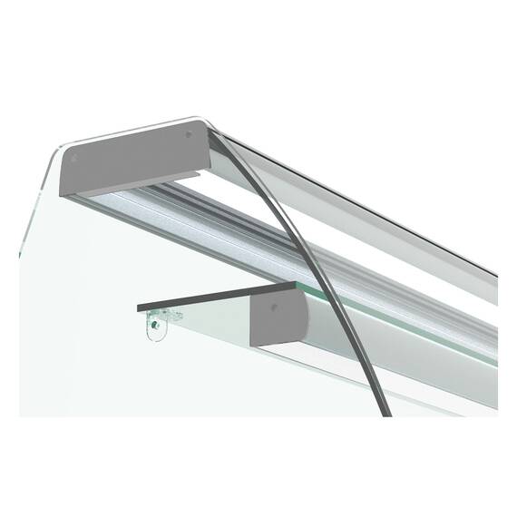Vaiotec Zwischenglasablage inkl. Beleuchtung 150 Serie Topline, 304 x 537 mm Vaiotec Zwischenglasablage inkl. Beleuchtung 150 Serie Topline, 304 x 537 mm