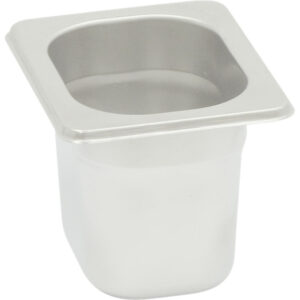 Stalgast Edelstahl Gastronormbehälter Serie Standard, 132x108 mm (100mm)