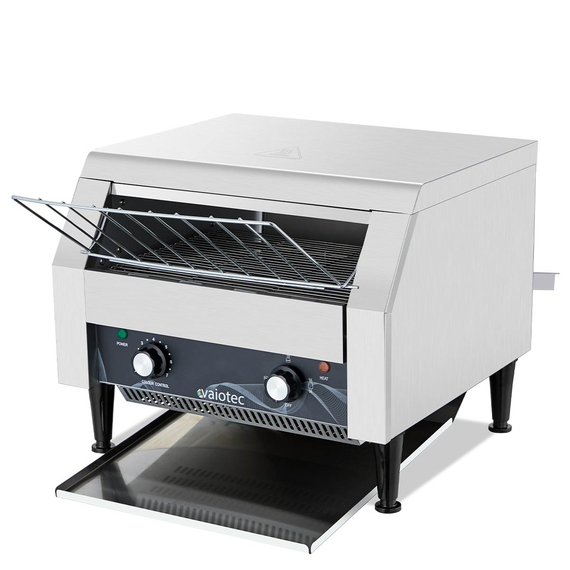 Vaiotec Elektro Durchlauftoaster, ca. 300-350 Stk. pro Stunde, 2,05 kW, 369 x 420 mm Vaiotec Elektro Durchlauftoaster, ca. 300-350 Stk. pro Stunde, 2,05 kW, 369 x 420 mm