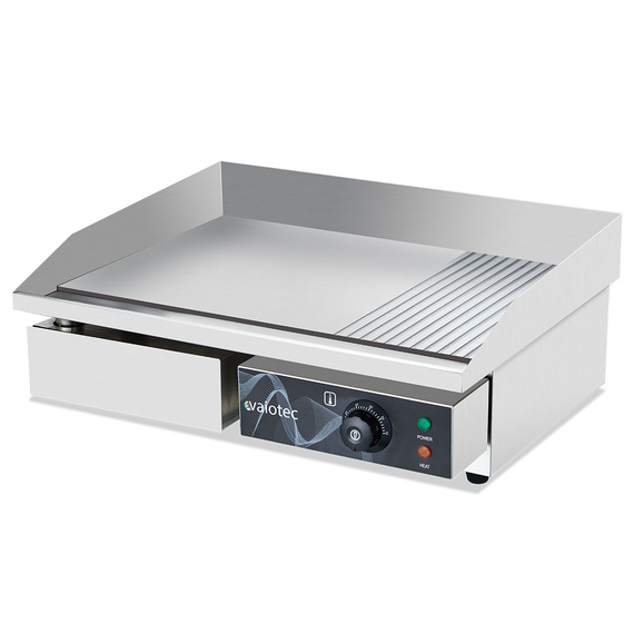 Vaiotec Elektro Grillplatte, Grillfläche 1/3 gerillt und 2/3 glatt, 550 x 445 mm Vaiotec Elektro Grillplatte, Grillfläche 1/3 gerillt und 2/3 glatt, 550 x 445 mm