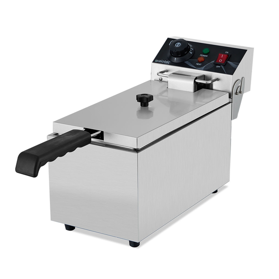 Vaiotec Elektro Fritteuse 1 Becken 6 Liter, 190 x 440 mm Vaiotec Elektro Fritteuse 1 Becken 6 Liter, 190 x 440 mm