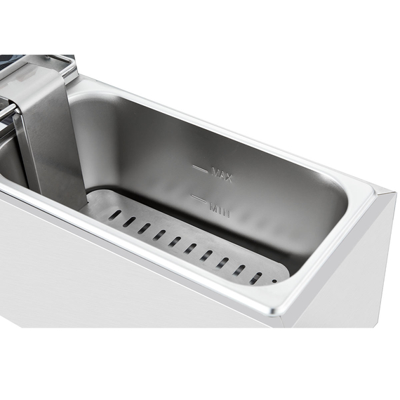 Vaiotec Elektro Fritteuse 1 Becken 6 Liter, 190 x 440 mm 2 Vaiotec Elektro Fritteuse 1 Becken 6 Liter, 190 x 440 mm