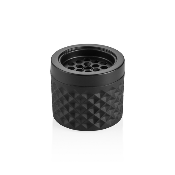 Was Germany Windaschenbecher, Ø 9,5 cm, schwarz, Glas, Metall Was Germany Windaschenbecher, Ø 9,5 cm, schwarz, Glas, Metall