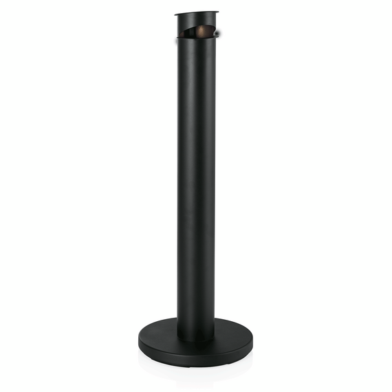 Was Germany Standascher, Ø 13 cm, schwarz, pulverbeschichteter Stahl Was Germany Standascher, Ø 13 cm, schwarz, pulverbeschichteter Stahl