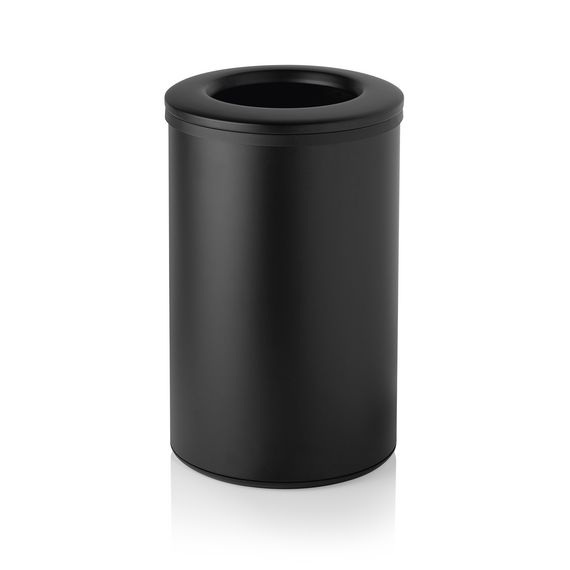 Was Germany Abfalleimer, Ø 35,5 cm, 40 ltr., schwarz Was Germany Abfalleimer, Ø 35,5 cm, 40 ltr., schwarz