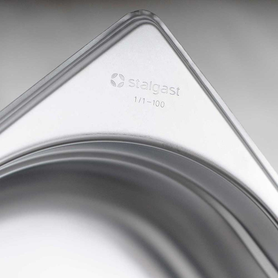 Stalgast Edelstahl Gastronormbehälter Serie STANDARD, GN 1/4 (100mm) 1 Stalgast Edelstahl Gastronormbehälter Serie STANDARD, GN 1/4 (100mm)