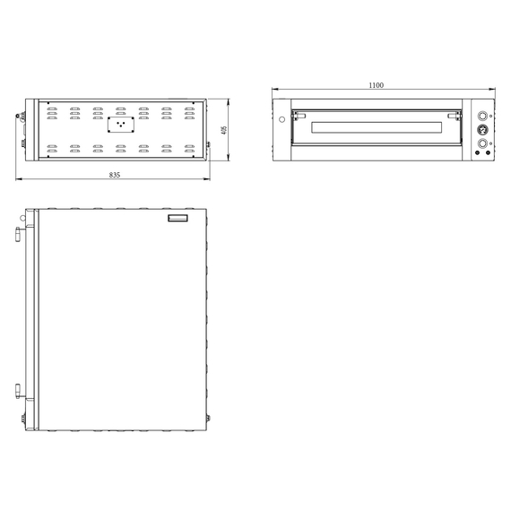 Vaiotec Topline Elektro Pizzaofen 4 x 34 cm, 1100 x 835 mm 8 Vaiotec Topline Elektro Pizzaofen 4 x 34 cm, 1100 x 835 mm