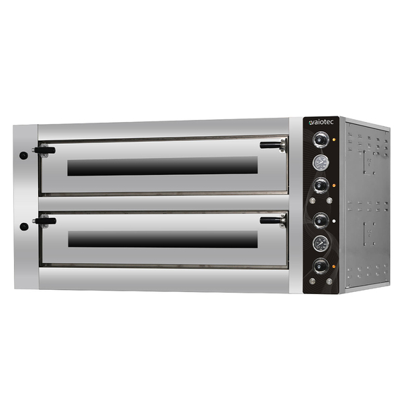 Vaiotec Topline Elektro Pizzaofen 6+6 x 34 cm (tiefe Version), 1100 x 1185 mm Vaiotec Topline Elektro Pizzaofen 6+6 x 34 cm (tiefe Version), 1100 x 1185 mm