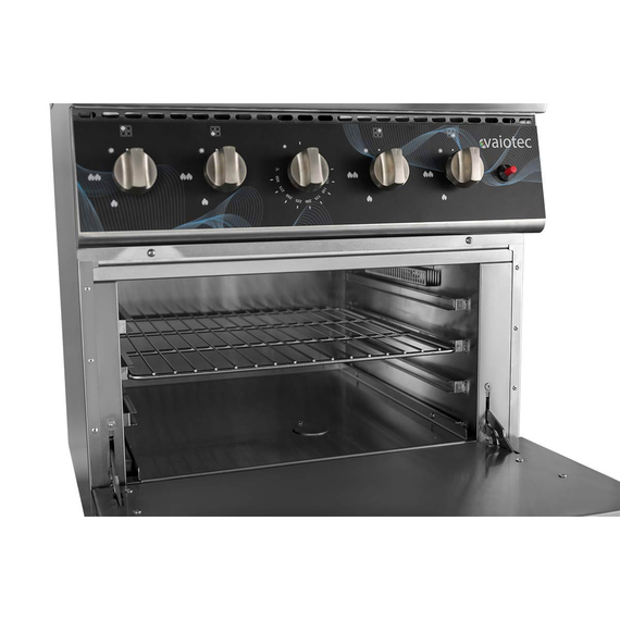 Vaiotec Gasherd - 4 Brenner 28,8 kW - mit Gasbackofen, 700 x 700 mm 4 Vaiotec Gasherd - 4 Brenner 28,8 kW - mit Gasbackofen, 700 x 700 mm