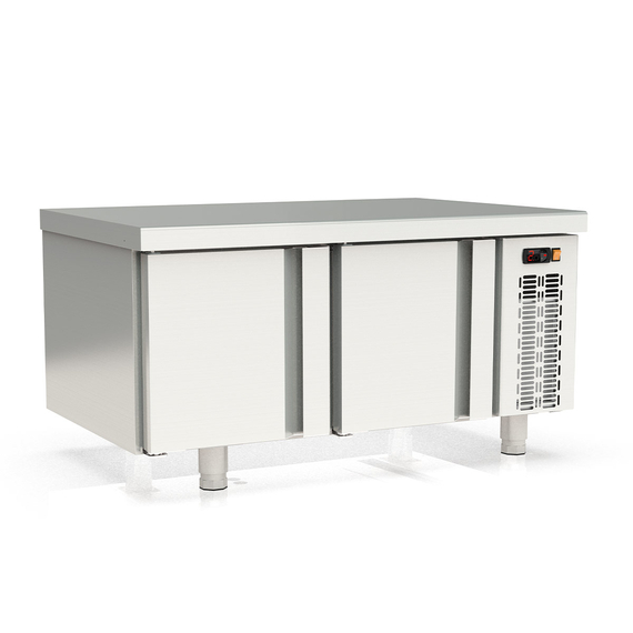 Vaiotec Topline Unterbaukühltisch (Slim) / 2-fach GN 1/1 mit 2 Türen, 1200 x 700 mm Vaiotec Topline Unterbaukühltisch (Slim) / 2-fach GN 1/1 mit 2 Türen, 1200 x 700 mm
