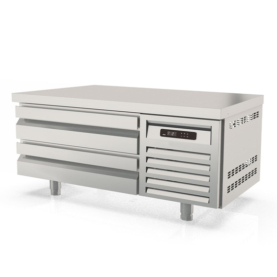 Vaiotec Topline Unterbaukühltisch / 1-fach GN 2/1 mit 2 Schubladen, 1210 x 700 mm Vaiotec Topline Unterbaukühltisch / 1-fach GN 2/1 mit 2 Schubladen, 1210 x 700 mm