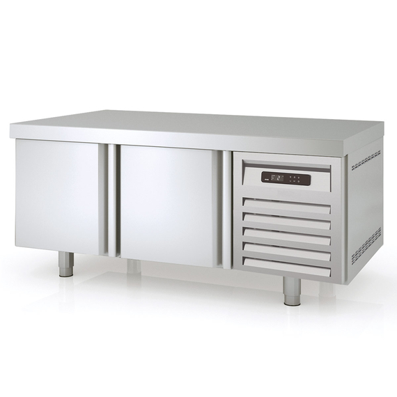 Vaiotec Topline Unterbaukühltisch / 2-fach GN 1/1 mit 2 Türen, 1345 x 700 mm Vaiotec Topline Unterbaukühltisch / 2-fach GN 1/1 mit 2 Türen, 1345 x 700 mm