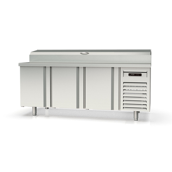 Vaiotec Topline Belegstation / 3-fach mit Türen, Edelstahlaufsatz, GN 1/4, 2020 x 600 mm Vaiotec Topline Belegstation / 3-fach mit Türen, Edelstahlaufsatz, GN 1/4, 2020 x 600 mm