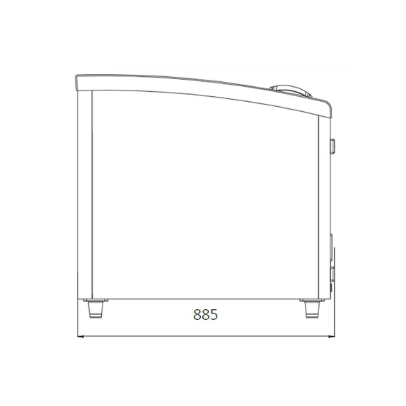 Vaiotec Topline Tiefkühltruhe 900 mit Glasschiebedeckel, Weiß, Kopfendtruhe für Kombinationen, LED, 1970 x 865 mm 2 Vaiotec Topline Tiefkühltruhe 900 mit Glasschiebedeckel, Weiß, Kopfendtruhe für Kombinationen, LED, 1970 x 865 mm