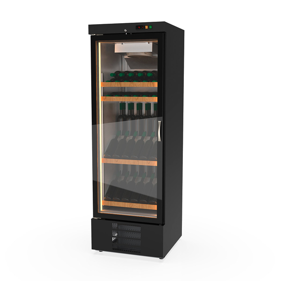 Vaiotec Topline Weinkühlschrank Schwarz, 505 Liter, 105 Flaschen, 680 x 735 mm 1 Vaiotec Topline Weinkühlschrank Schwarz, 505 Liter, 105 Flaschen, 680 x 735 mm