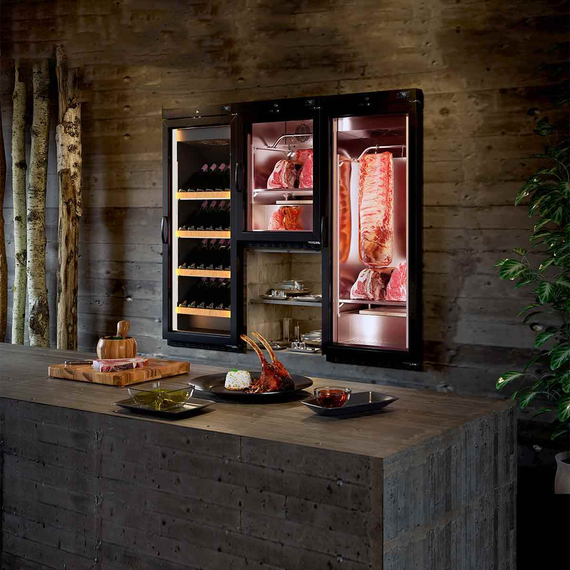 Vaiotec Topline Reifeschrank Dry-Aging Schwarz, 645 Liter, 150 kg Fleisch, 680 x 850 mm 4 Vaiotec Topline Reifeschrank Dry-Aging Schwarz, 645 Liter, 150 kg Fleisch, 680 x 850 mm