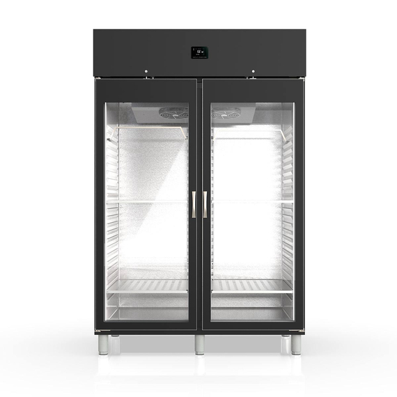 Vaiotec Topline Reifeschrank Dry-Aging Schwarz, 1404 Liter, 300 kg Fleisch, 1370 x 850 mm 1 Vaiotec Topline Reifeschrank Dry-Aging Schwarz, 1404 Liter, 300 kg Fleisch, 1370 x 850 mm