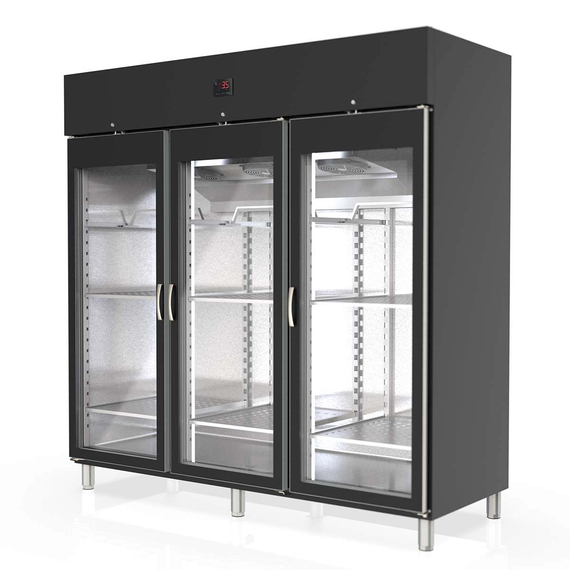 Vaiotec Topline Reifeschrank Dry-Aging Schwarz, 2197 Liter, 450 kg Fleisch, 2055 x 850 mm 1 Vaiotec Topline Reifeschrank Dry-Aging Schwarz, 2197 Liter, 450 kg Fleisch, 2055 x 850 mm