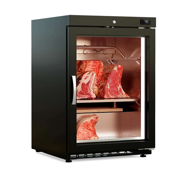 Vaiotec Topline Reifeschrank Dry-Aging Schwarz, 120 Liter, 20 kg Fleisch, 600 x 650 mm Vaiotec Topline Reifeschrank Dry-Aging Schwarz, 120 Liter, 20 kg Fleisch, 600 x 650 mm