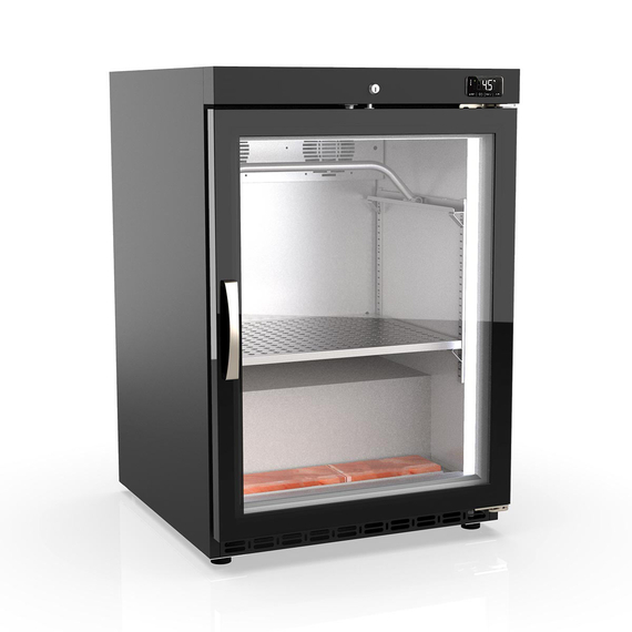 Vaiotec Topline Reifeschrank Dry-Aging Schwarz, 120 Liter, 20 kg Fleisch, 600 x 650 mm 1 Vaiotec Topline Reifeschrank Dry-Aging Schwarz, 120 Liter, 20 kg Fleisch, 600 x 650 mm