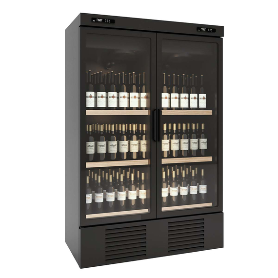 Vaiotec Topline Weinkühlschrank Schwarz, 1000 Liter, 1250 x 770 mm Vaiotec Topline Weinkühlschrank Schwarz, 1000 Liter, 1250 x 770 mm
