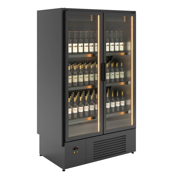 Vaiotec Topline Weinkühlschrank Schwarz, 1185 Liter, 1268 x 805 mm Vaiotec Topline Weinkühlschrank Schwarz, 1185 Liter, 1268 x 805 mm