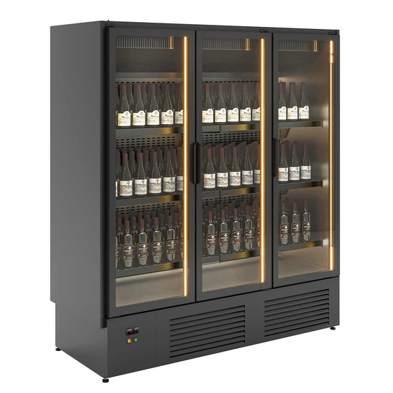 Vaiotec Topline Weinkühlschrank Schwarz, 1690 Liter, 1908 x 805 mm Vaiotec Topline Weinkühlschrank Schwarz, 1690 Liter, 1908 x 805 mm