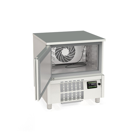 Vaiotec Topline Schockfroster Edelstahl, für 5x GN1/1 (40 mm) oder 4x EN 60x40, 800 x 800 mm Vaiotec Topline Schockfroster Edelstahl, für 5x GN1/1 (40 mm) oder 4x EN 60x40, 800 x 800 mm