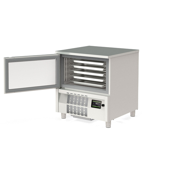 Vaiotec Topline Schockfroster Edelstahl, für 5x GN1/1 (40 mm) oder 4x EN 60x40, 800 x 800 mm 1 Vaiotec Topline Schockfroster Edelstahl, für 5x GN1/1 (40 mm) oder 4x EN 60x40, 800 x 800 mm