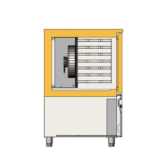 Vaiotec Topline Schockfroster Edelstahl, für 7x GN1/1 (40 mm) oder 7x EN 60x40, 800 x 800 mm 5 Vaiotec Topline Schockfroster Edelstahl, für 7x GN1/1 (40 mm) oder 7x EN 60x40, 800 x 800 mm
