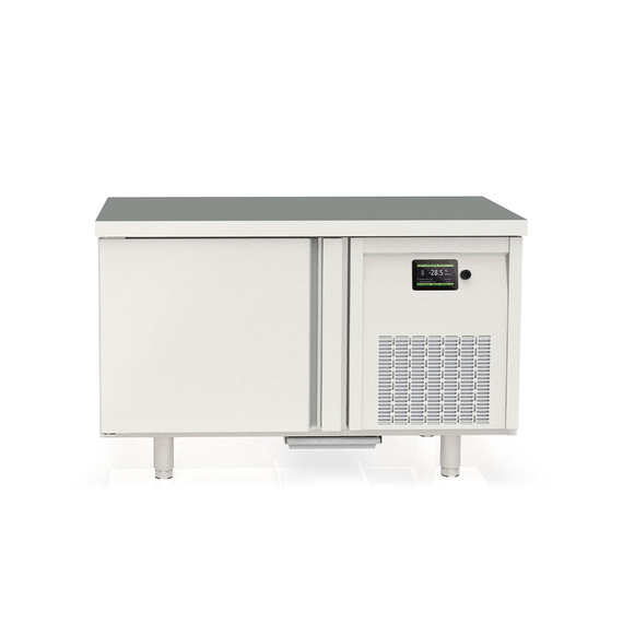 Vaiotec Topline Schockfroster Edelstahl, für 7x GN1/1 (40 mm), Aggregat rechts, 1350 x 700 mm 4 Vaiotec Topline Schockfroster Edelstahl, für 7x GN1/1 (40 mm), Aggregat rechts, 1350 x 700 mm