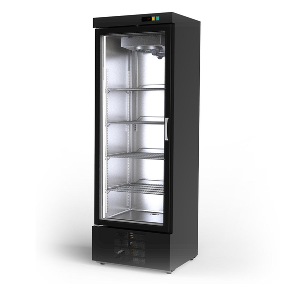 Vaiotec Topline Kühlschrank 500, schwarz, 1 Glastür, 680 x 735 mm Vaiotec Topline Kühlschrank 500, schwarz, 1 Glastür, 680 x 735 mm