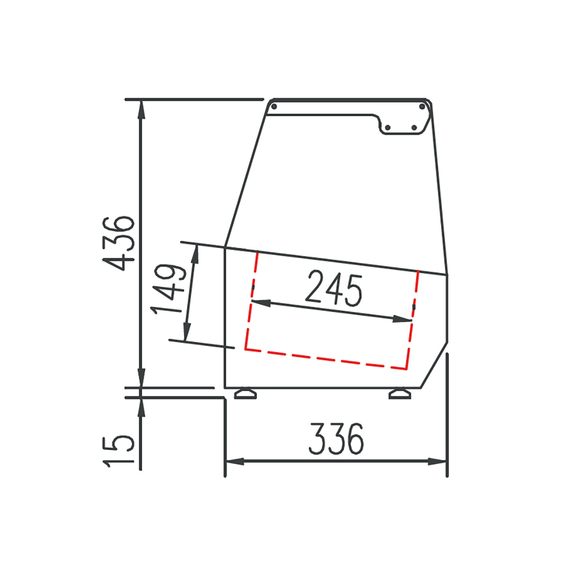 Vaiotec Topline Kühlaufsatz mit Glasabdeckung 8xGN1/4, 1795 x 336 mm 1 Vaiotec Topline Kühlaufsatz mit Glasabdeckung 8xGN1/4, 1795 x 336 mm