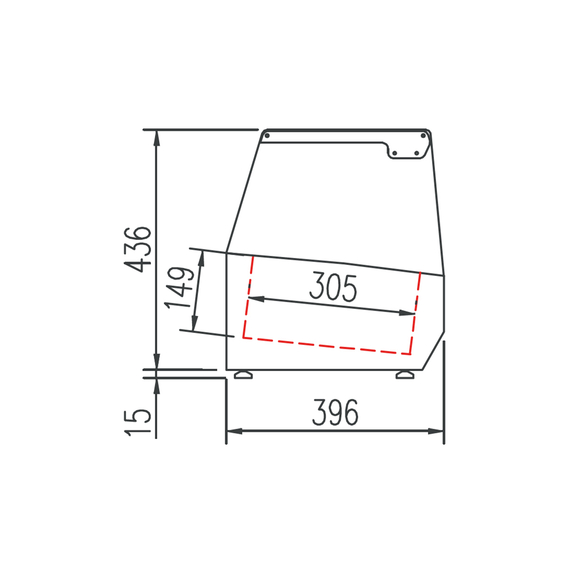 Vaiotec Topline Kühlaufsatz mit Glasabdeckung 10xGN1/3, 2245 x 396 mm 1 Vaiotec Topline Kühlaufsatz mit Glasabdeckung 10xGN1/3, 2245 x 396 mm