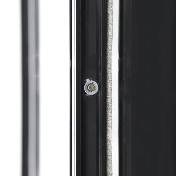Vaiotec Barkühlschrank schwarz / 2 Glasschiebetüren, Höhe 900 mm, 900 x 520 mm 4 Vaiotec Barkühlschrank schwarz / 2 Glasschiebetüren, Höhe 900 mm, 900 x 520 mm