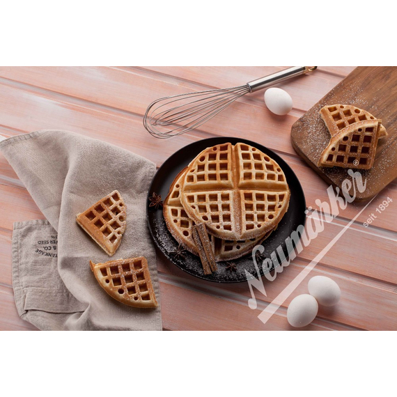 Neumärker Waffeleisen Thermocook® inkl. Americano Waffel Wechselplatten 4 Neumärker Waffeleisen Thermocook® inkl. Americano Waffel Wechselplatten