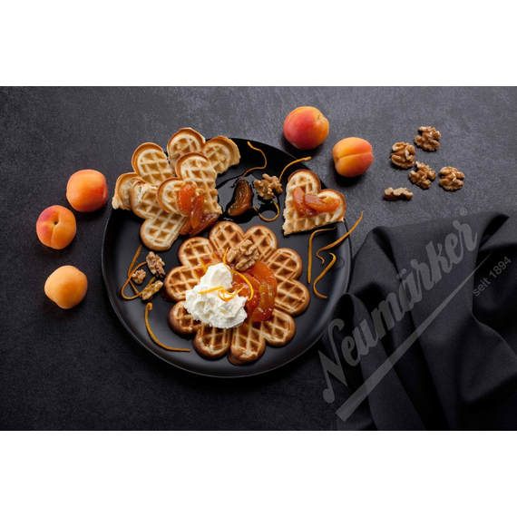 Neumärker Waffeleisen Thermocook® inkl. Kleine Herzwaffel Wechselplatten 4 Neumärker Waffeleisen Thermocook® inkl. Kleine Herzwaffel Wechselplatten