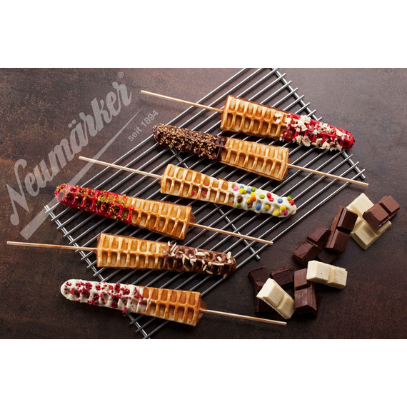 Neumärker Waffeleisen Thermocook® inkl. Lolly-Waffel Wechselplatten (Gusseisen) 3 Neumärker Waffeleisen Thermocook® inkl. Lolly-Waffel Wechselplatten (Gusseisen)