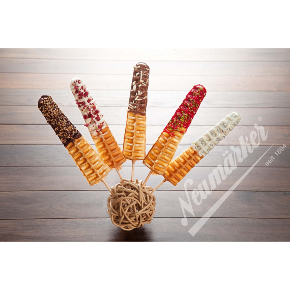 Neumärker Waffeleisen Thermocook® inkl. Lolly-Waffel Wechselplatten (Gusseisen) 4 Neumärker Waffeleisen Thermocook® inkl. Lolly-Waffel Wechselplatten (Gusseisen)