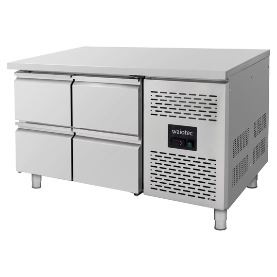Vaiotec Kühltisch / 4 Schubladen - Monoblock, 1360 x 700 mm 1 Vaiotec Kühltisch / 4 Schubladen - Monoblock, 1360 x 700 mm