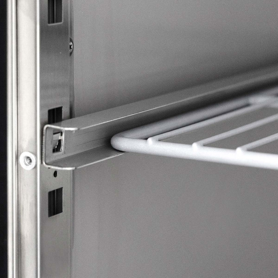 Vaiotec Kühltisch / 2 Türen & 4 Schubladen inkl. Aufkantung - Monoblock, 2230 x 700 mm 5 Vaiotec Kühltisch / 2 Türen & 4 Schubladen inkl. Aufkantung - Monoblock, 2230 x 700 mm